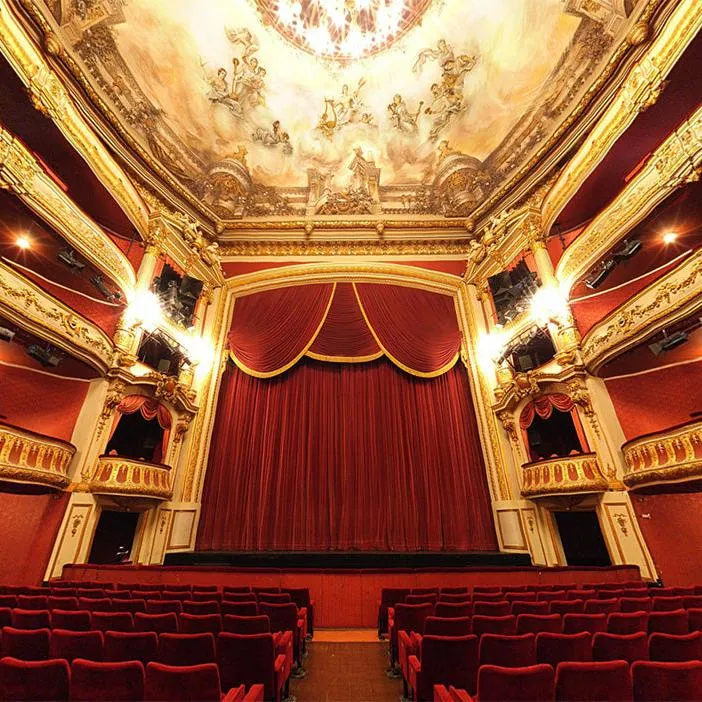 Rendez-vous romantique dans les coulisses de l'Opéra national du Rhin — demande en mariage à Strasbourg