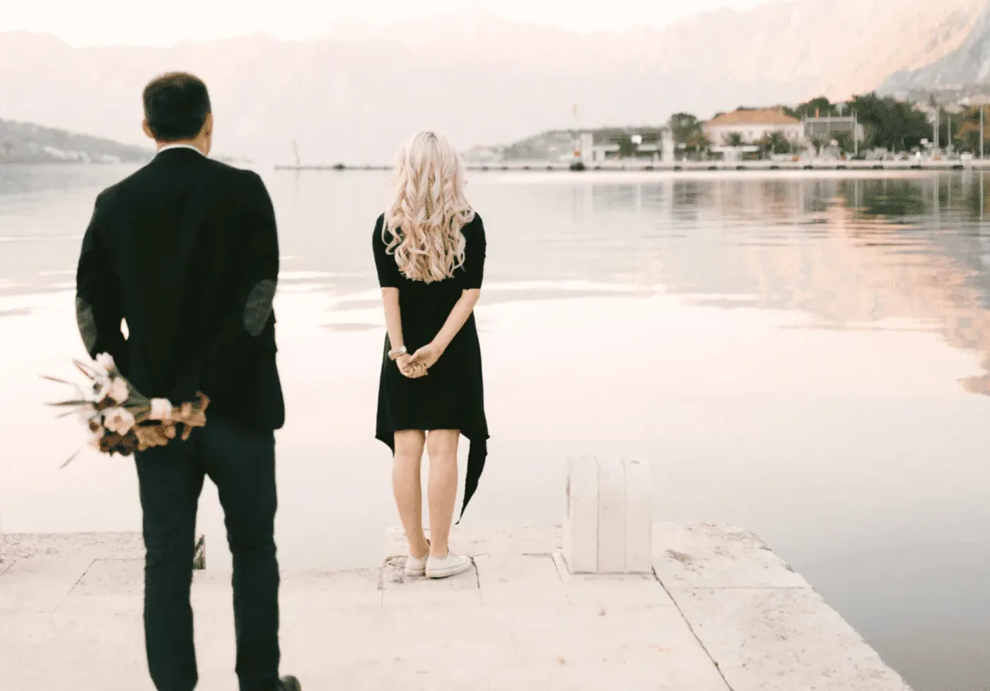 Surprise durant un shooting en couple