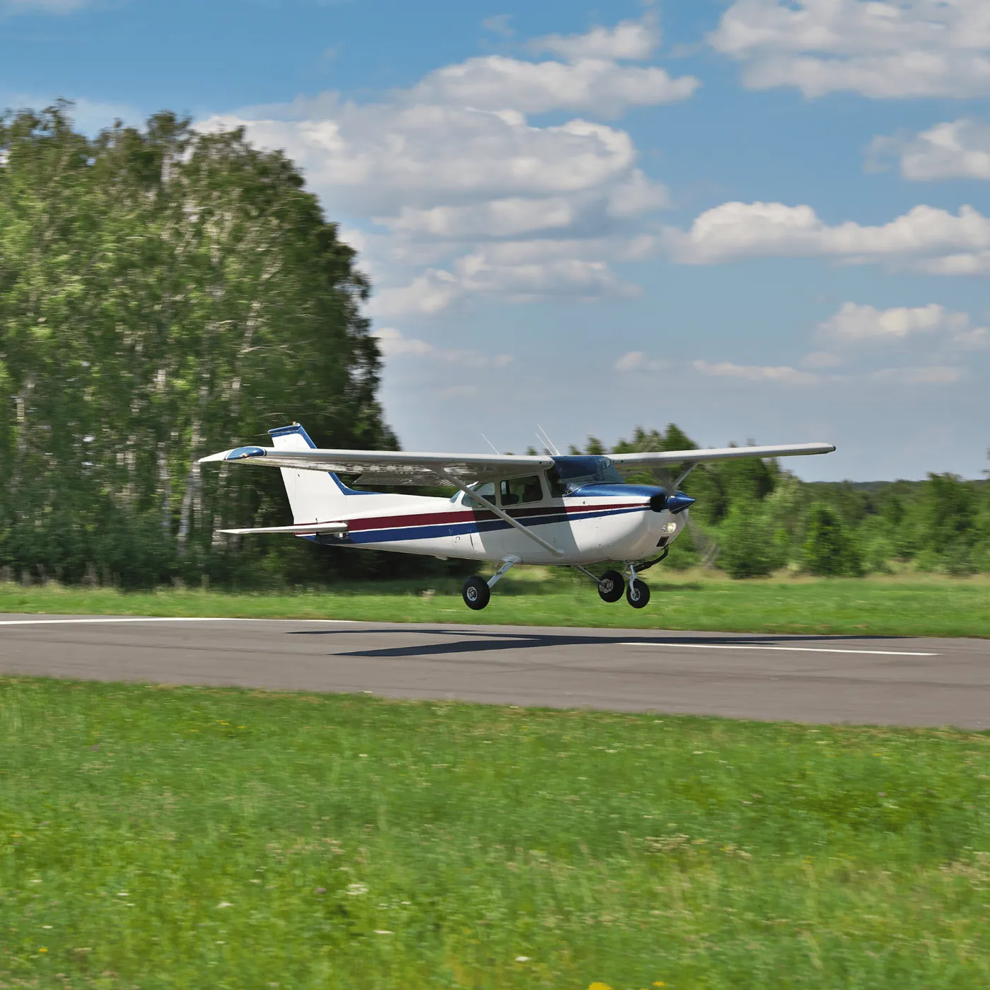 Une balade en avion avec un pilote privé